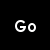 Black background with white text 'Go' and 'Sox' above a stylized 'Sox' logo on a white and gray split background.