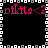 Pixelated pink text 'pikta<3' repeats across a black background with a white and gray border pattern.