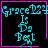 Four identical pixelated with cyan text and pink borders, each containing a small cyan heart or star symbol in the bottom-right corner