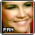 18 small images showing a person's face in various expressions and angles with 'FAN' text below each