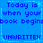 Blue background with repeated text and symbols in pixelated style, showing animation of text and symbols shifting between two states.