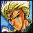Pixelated anime-style character with blonde hair and blue eyes on left, next to pixelated text 'Anime IM' and 'com' on black background.