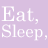 A static image with light purple background displaying repeated text and pink heart symbols.