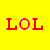 A 2x2 grid of four pixelated text icons on solid colored backgrounds: yellow with red LOL, blue with cyan WTF, orange with blue G2G, and green with pink OMG.