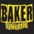 Two side-by-side pixelated text graphics: left is yellow 'BAMF' in blocky font with black outline, right is silver 'BAMF RIDE OR DIE' in metallic 3D style on dark background.