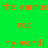 Green background with orange text and pink rectangles displaying repeated phrases like 'the emmas' and 'my world!!'.