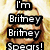 Britney Spears-themed animated icon with text overlays showing different phrases and head-shaving actions across frames.