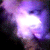 A nine- of a person's face with shifting expressions and purple lighting, each showing different facial angles and mouth positions