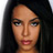 Static 48x48 pixel icon showing a close-up of a person's face with long dark hair, visible eyes, nose, mouth, and skin tones against a transparent background.