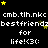 Pixelated text repeats 'cmb.th.nkc' and 'bestfriendzbestfriendz' with 'for life!<3:' below, surrounded by yellow stars on black background.