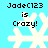 Pixelated text and snowflake icon on light blue background with visible animation changes
