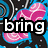 Pixelated image with four quadrants: top-left has pink and blue shapes, top-right shows a person in black clothing, bottom-left displays 'BITCH' text over flames, bottom-right is gray.