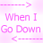 A 3x3 contact sheet of animated frames showing pink text and dotted arrows on a light purple gradient background with visible transparency artifacts.