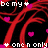 A 4x4 contact sheet of a repeating animated icon featuring red swirling lines, pink hearts, and text elements on a black background with gray transparency corners.