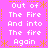 A static pixel art image with a bright pink background and orange decorative borders, displaying repeated white text phrases in a