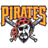Pixelated icon with 'PIRATES' text above a skull and crossbones, green text on dark background reads 'Original Icons .com'.