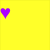 Six pixelated heart icons arranged in a , each on a solid background color with distinct heart colors