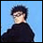 Pixelated image of a person with dark hair and glasses against a light blue background, next to black with white text reading "AnimeIM" and "com"