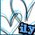 Pixelated blue and gray icon with abstract flowing lines and a blue '19' text block on a white background.