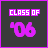 four and four displays identical pixelated icons with 'CLASS OF' text above '06', each icon featuring a dark gray background, purple border, and small pink heart accents