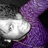 A pixelated character with dark hair and a purple garment, showing subtle facial expression changes across frames.
