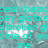 Pixelated turquoise text on a teal water background with white cloud-like shapes, including phrases like 'ocean beach' and 'chemical reaction'.