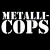 Animated contact sheet showing five frames of a cartoon character in various poses with visible text "METALLI-COPS" on the left side.