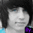 A four- shows a person with dark hair and light skin, wearing a blue top. Text overlays change : purple 'By.', green 'alex', blue '1/27/07', and black 'rwal'