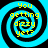 Four identical spiral patterns with yellow text reading "You getting dizzy yet?" on a black background.