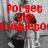 A grayscale image with red text overlays showing two figures in a blurred background, one figure's head moves slightly left to right.
