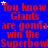 Blue background with red text repeating 'You know Giants are gonna win the Superbowl' and white stars scattered throughout.