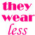 Pink text on white background with a gray rectangle, featuring partial phrases and a heart symbol.