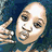 A person with dark curly hair makes a peace sign gesture, showing three distinct facial expressions