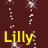 Animated contact sheet showing three frames of a buddy icon with yellow text and sparkling effects on dark red background.