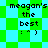 Pixelated text and emoticon on green-blue checkered background with diamond pattern variations.