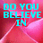 A static image with cyan text over a pink floral background, posing a question about love at first sight.