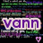 Animated icon with purple text 'vann' and '<333333' on a pixelated background of green, pink, blue, and black patterns.