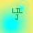 Green pixelated 'LJ' symbol with a stylized 'J' below, set against a yellow-to-cyan gradient background.