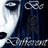 Pixelated Buddy icon featuring a partial face with blue hair, skull symbols, and text fragments on black background.