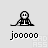 Pixelated character with white circular head and black body in seated pose, multiple variations of arm positions including raised arms and hook-shaped props under gray background.