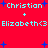 Red background with cyan text and blue star symbols arranged in a repeating pattern.