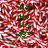 Green text 'Ho Ho Ho' stacked vertically above a green '(33)' on a red and white pixelated background.