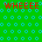 Green background with light blue circular patterns and red 'WHEEEE' text in four corners, some letters showing pixelated damage.