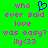 Green background with pink pixelated text reading 'who ever said love was easy? ily<33' and a blue pixelated heart symbol.