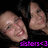 Two pixelated faces in close-up against a black background, with purple text at the bottom.