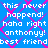 Blue background with pink diamond-shaped patterns overlaid by repeated white text phrases.