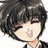 A pixelated anime-style character with short dark hair and closed eyes appears on the left side of a contact sheet, while the right side displays stylized text "Anime IM" above smaller text "cDM" against a black background.