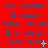 Red background with blue text repeating 'we waste 2 much time, tryin 2 b what wer not' and a small cyan plus sign in the bottom-right corner of each frame.