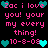 Pixelated text and heart symbols on black background with pink and teal colors, repeating across four identical