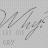 A repeating pattern of stylized text with a faint dotted background, featuring the phrase 'LET ME CRY' in smaller letters beneath larger cursive script.